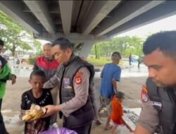 Lebih Dekat Dengan Masyarakat, Polda Sulsel Sediakan Makanan Gratis Sepekan Sekali
