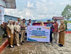 Dapat Bantuan  CSR, Pelaksana Tugas Desa Wewangriu, Ariani Asaad Ucapkan Terima Kasih Ke PT.Vale