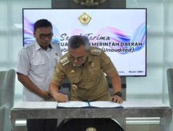 Serahkan LKPD Unaudited Tahun 2023, Budiman : Semoga Dapat Meraih Opini WTP