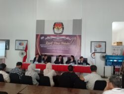 KPU Mengumumkan Hasil Rekapitulasi Suara Tingkat Kabupaten Luwu Timur, Ini Hasilnya