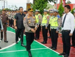 Kapolres Luwu Timur Pimpin Gelar Operasi Ketupat Tahun 2024