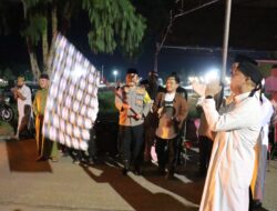 Pawai Mobil Meriahkan Lomba Takbir Keliling di Kecamatan Malili