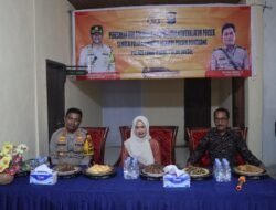 Kapolres Luwu Utara, Meresmikan Polsek Limbong Menjadi Polsek Rongkong
