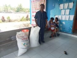 Warga Desa Marannu Ramai-Ramai Kumpulkan Beras Untuk Korban Terdampak Banjir di Desa Lembang-Lembang