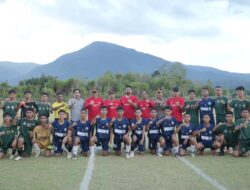 Tim Sepak Bola Usia Muda Luwu Timur Memperebutkan Piala Bergilir Kajati Sulsel