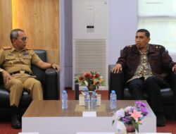 Sekda Luwu Timur Terima Audiensi Kepala BNNP Sulsel