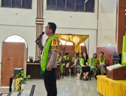 Kapolsek Malangke Barat Sambangi Gereja Ebenhaezer untuk Edukasi dan Keterlibatan Komunitas