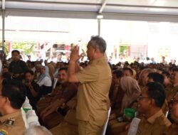 Bupati Budiman Hadiri Kunjungan Kerja Menteri Pertanian