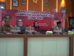 Pemkab Lutim Gelar Rapat Evaluasi Mandiri KLA Tahun 2024