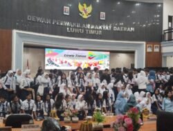 SMP Yayasan Pendidikan Sorowako Singkole Studi Lapangan Di DPRD Luwu Timur