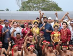 Tari Kecak Jadi Sorotan Pada Roadshow Kebudayaan Kecamatan Tomoni Timur