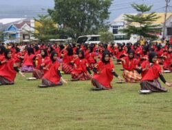 Pecahkan Rekor MURI, Siswa Asal Lutim Ikut Serta Dalam Festival Sulsel Menari