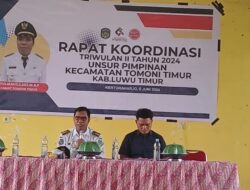 Pimpin Rakor, Camat Tomtim Minta Kerjasama Seluruh Stakeholder