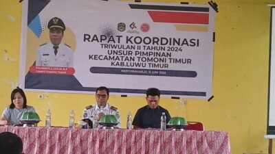 Pimpin Rakor, Camat Tomtim Minta Kerjasama Seluruh Stakeholder