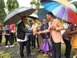 Bupati Budiman Letakkan Batu Pertama Pembangunan Gereja Kibaid Jemaat Wawondula