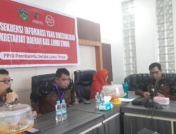 Camat Tomoni Timur Ikuti Uji Konsekuensi Informasi Dikecualikan Dua OPD 