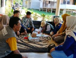 Pantarlih Sambangi Kediaman Kordiv HP2H Bawaslu Lutim untuk Dicoklit