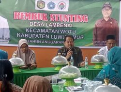 Pemdes Lampenai Menggelar Rembuk Stunting Tahun Anggaran 2025