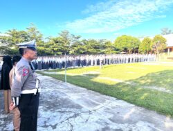 Edukasi Keselamatan Berlalu Lintas SatLantas Polres Luwu Utara Gelar “Police Goes to School” di SMKN 2 Luwu Utara
