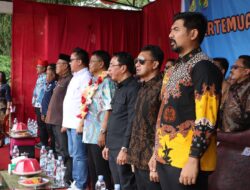 Hadir di Pembukaan PRPG GKST, Wabup Berikan Semangat ke Kontingen Luwu Timur