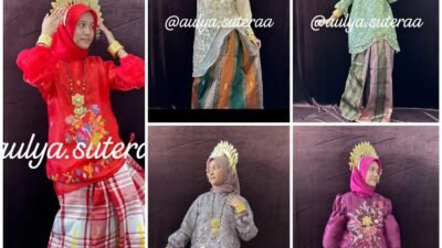 Aulya Sutera Pangkajene Sidrap Hadirkan Aneka Model Baju Pesta