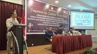 Satukan Pemahaman, KPU Bantaeng Gelar Penyuluhan Produk Hukum