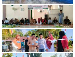 Memeriahkan HUT Kemerdekaan RI, Desa Mukti Jaya Menggelar Kegiatan Tablik Akbar dan Penyebaran 5 ribu Benih Ikan Nila