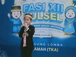 Membanggakan! Santri TPA Al Furqan Baebunta Juara 2 FASI Tingkat Provinsi Sulsel