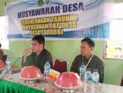 Pemdes Tarabbi Menggelar Musdes Perencanaan Penyusunan RKP Desa Tahun 2025