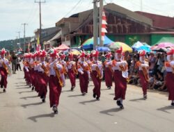 Mewakili Camat Malili, Muhammad Isnaen Secara Resmi Membuka Lomba Gerak Jalan Indah Tingkat Sekolah Dasar