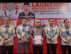 Malam Resepsi Kenegaraan, Bupati Luwu Timur Launching Proyek Perubahan