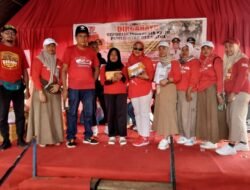 Pemdes Atue Bersama Panitia Sukses Selenggarakan Jalan Sehat Dan Kegiatan Lomba