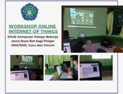 Tingkatkan Pengetahuan Teknologi IoT, Santri SMK Muhammadiyah Balebo Ikuti Workshop IoT Intensif