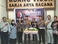 HUT Lalu Lintas ke-69: Satlantas Polres Luwu Utara Gelar Syukuran dan Berbagai Aktivitas