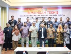 Gelar Bimtek Tata Cara Pengadaan Barang dan Jasa di Desa Budiman Sampaikan Hal Penting