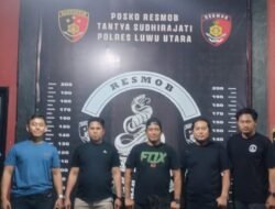 Unit Resmob Polres Luwu Utara Tangkap Pria Aniaya Tetangga Diduga karena Kesal Istrinya Diintip
