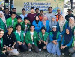 Kegiatan Aksi Lingkungan oleh KKN Kolaborasi Kecamatan Malili di Desa Baruga Berjalan Sukses
