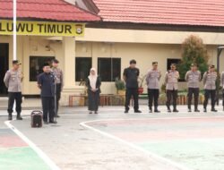 Tiga Pimpinan DPRD Luwu Timur di Apel Pagi Polres, Bentuk Sinergitas untuk Keamanan Daerah