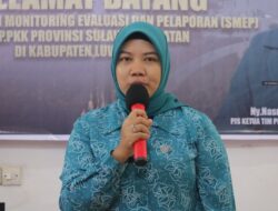 Nasrah Jayadi Nas Dampingi Tim SMEP dari TP PKK Sulsel