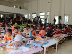 Meriahkan HUT Sulsel ke-355, Pemkab Lutim Gelar Lomba Mewarnai dan Gemar Makan Telur