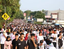 Masyarakat Lutim Tumpah Ruah Ikuti Jalan Sehat HUT Sulsel ke 355 Tahun