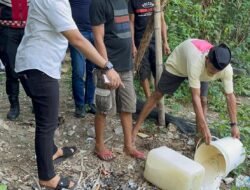 Jelang Pilkada Damai, Polres Soppeng ‘Tumpahkan’ Ballo di Lapajung