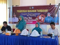 Sufriaty Budiman Serahkan Makanan Tambahan Bagi Balita dan Ibu Hamil di Dua Kecamatan