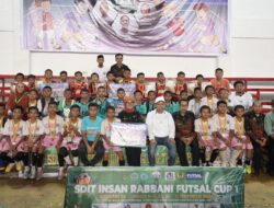 Pjs. Bupati Luwu Timur Resmi Tutup Turnamen SDIT Insan Rabbani Futsal Cup I