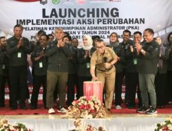 Sekda Bahri Suli launching 40 Inovasi Implementasi Aksi Perubahan PKA V