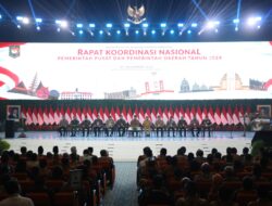 Dibuka Presiden Prabowo, Pjs Bupati Lutim Hadiri Rakornas di Sentul Jabar