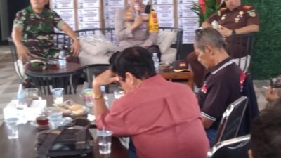 Ngopi Bareng, Jaga Pilkada Soppeng Tetap Damai: TNI-Polri dan Kejaksaan Kompak Awasi