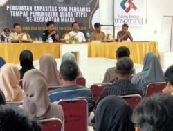 Pilkada Serentak Tinggal Menghitung Hari, Panwascam Malili Kembali Laksanakan Penguatan  SDM Ke PTPS