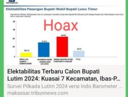 Survei Abal-Abal Guncang Kubu Ibas-Puspa, Warga Luwu Timur Kecewa dan Merasa Dibodohi