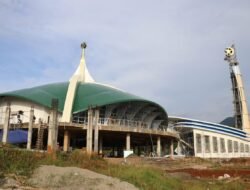 Islamic Center Malili Siap Jadi Masjid Terindah Lutim, Progres Capai 80 Persen Lebih